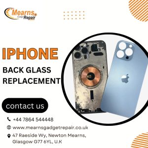 iPhone back glass replacement